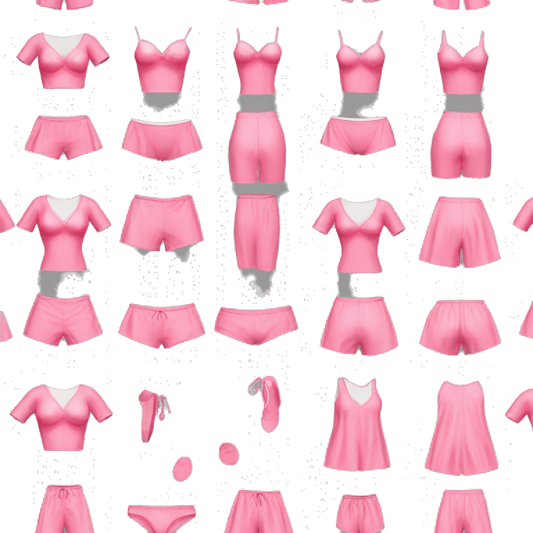 maillot de bain rose emoji