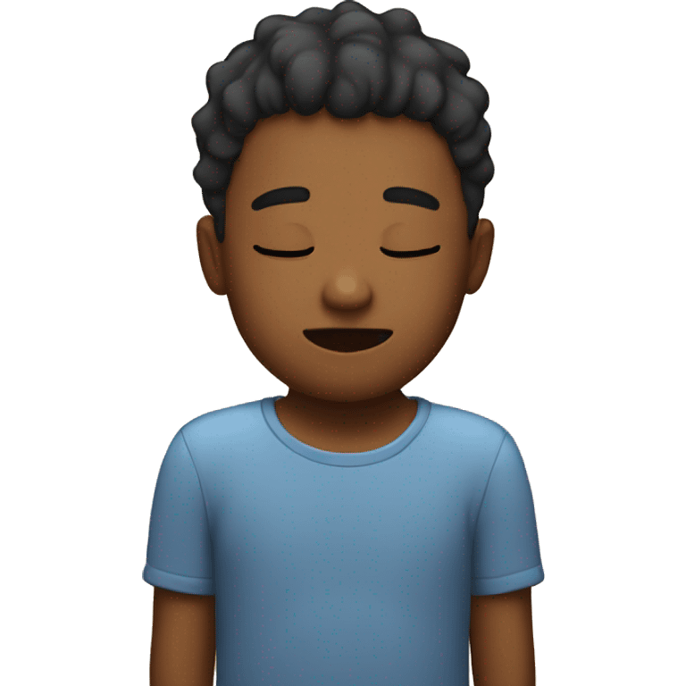 sleep boy emoji