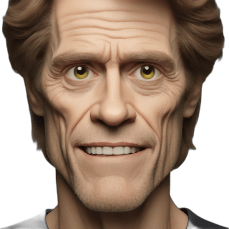 willem dafoe emoji