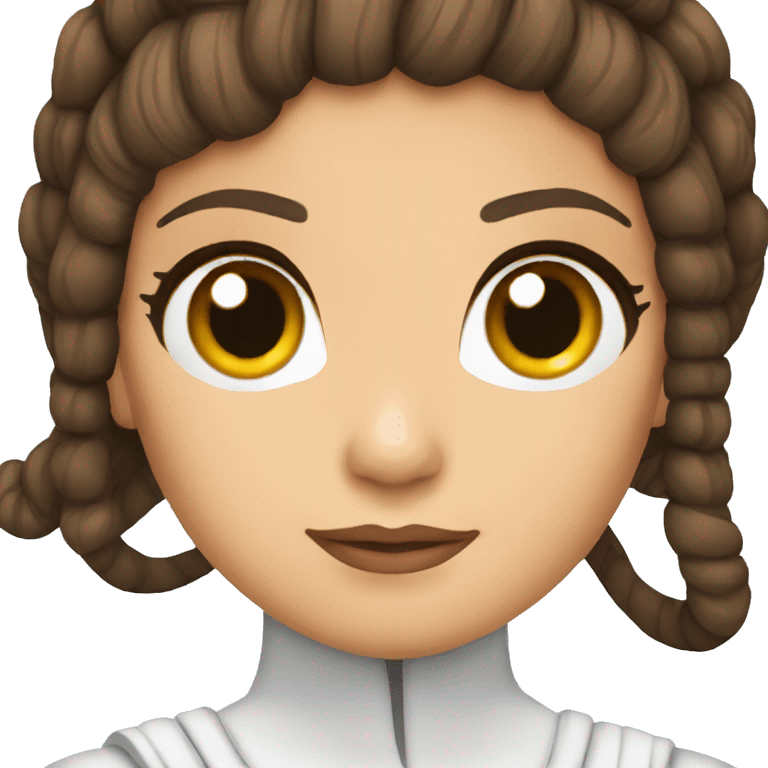 star wars princess leia emoji