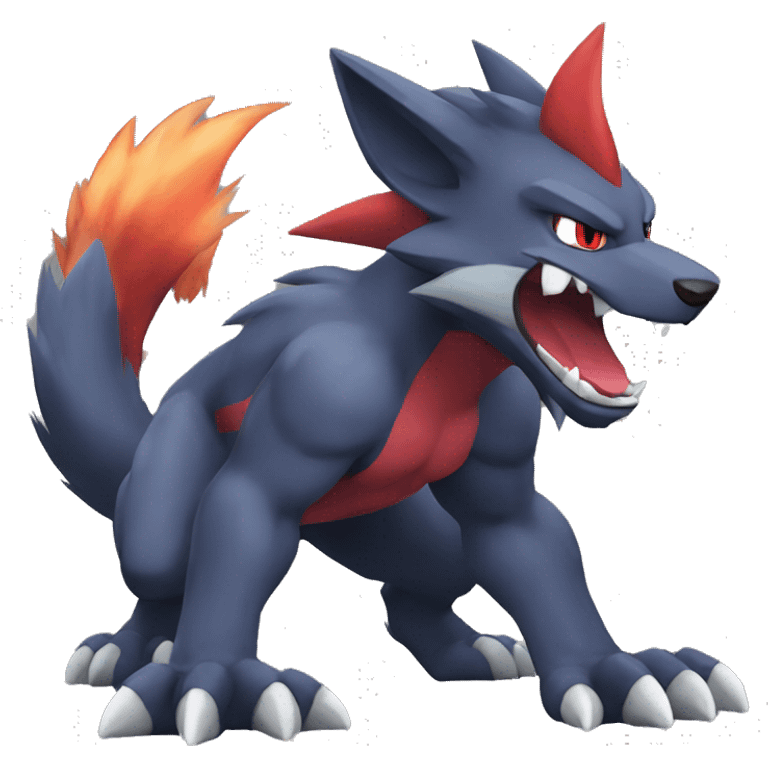  Incineroar Zoroark Fakemon emoji