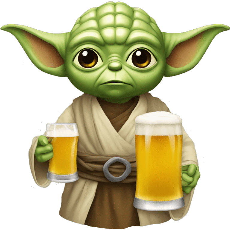 beer yoda emoji