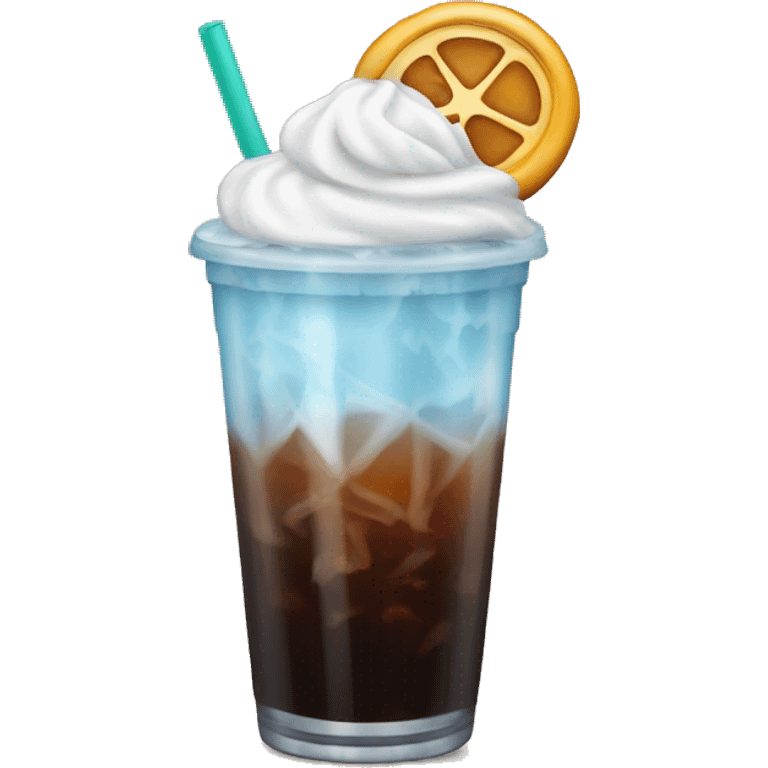 Iced americano  emoji