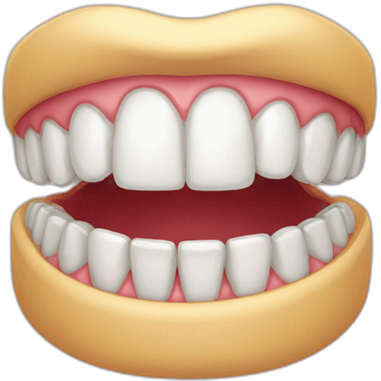 Mouth wider dentist emoji