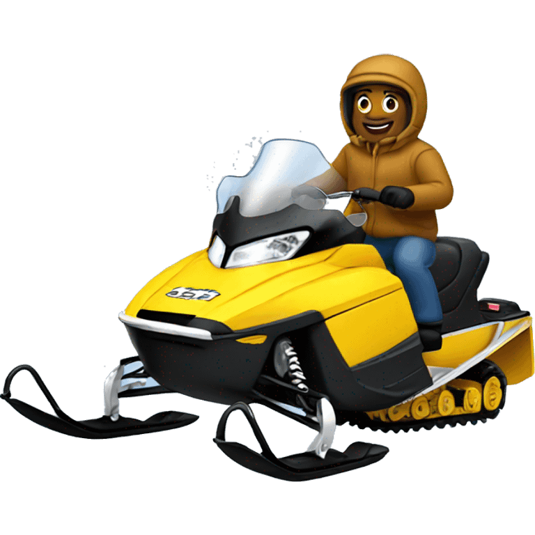 Snowmobile emoji