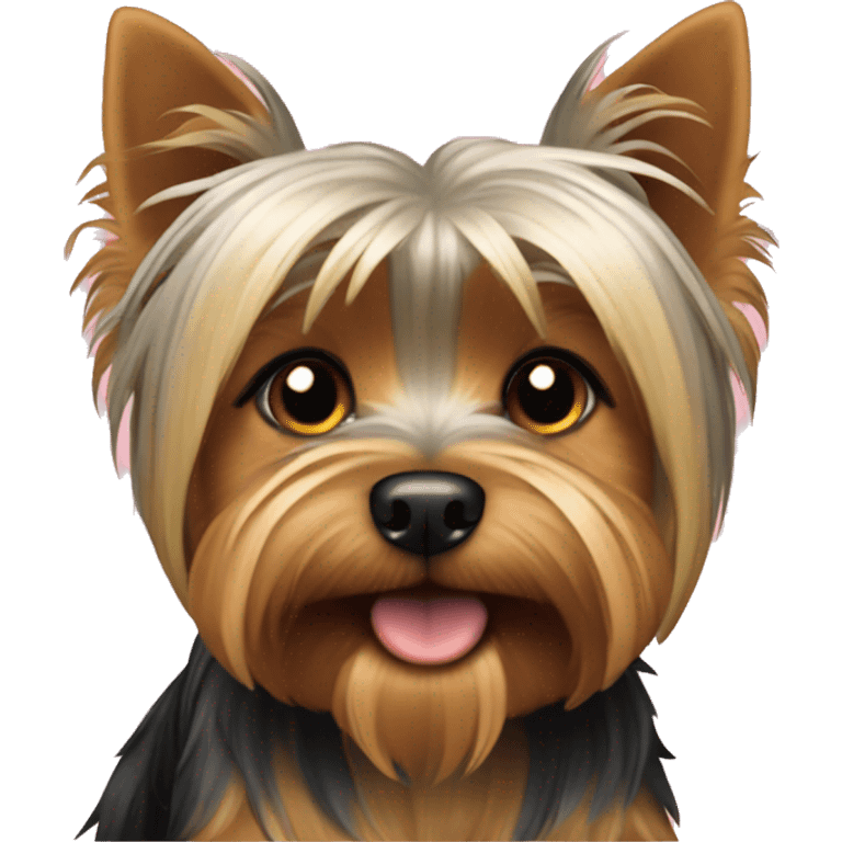 Yorkshire terrier emoji