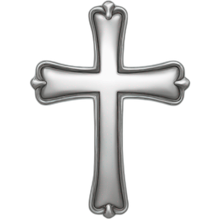 silver cross emoji