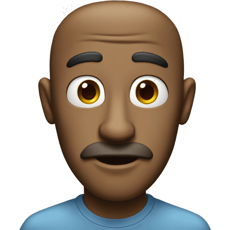 Man with overly large nose emoji