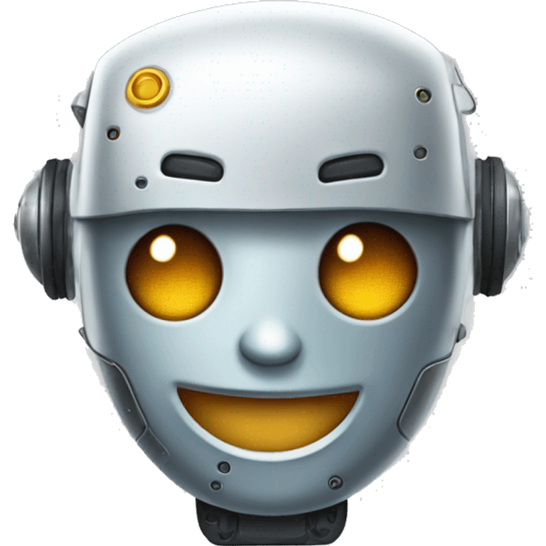 happy robot emoji