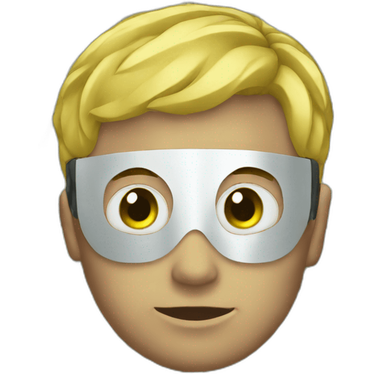 Boy masked with lot of money emoji