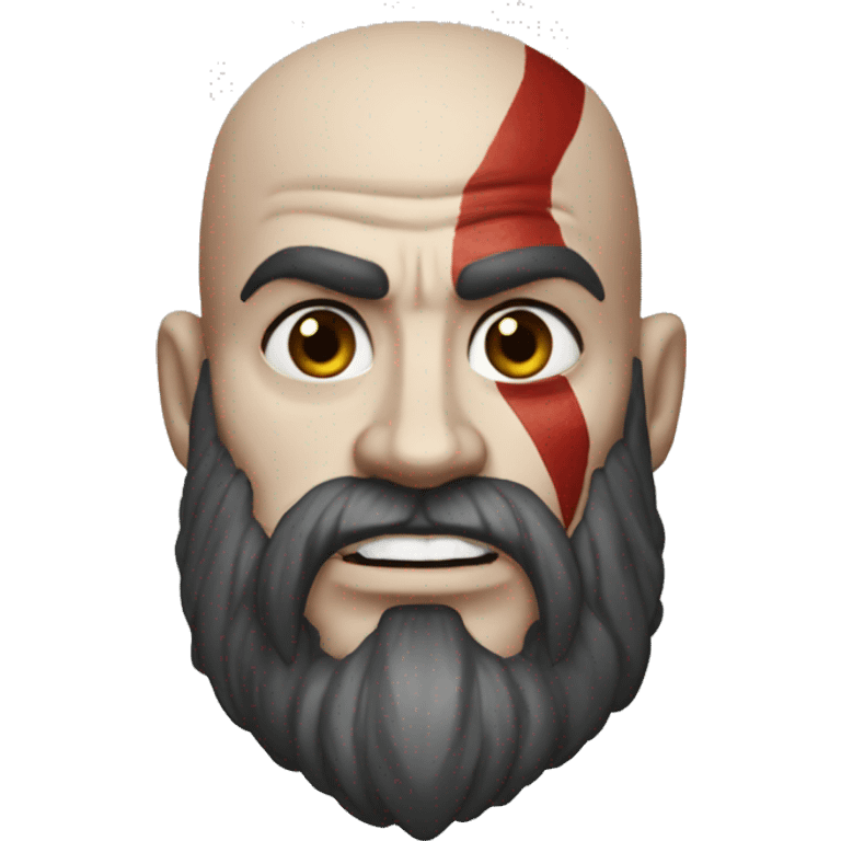 Kratos god of war emoji