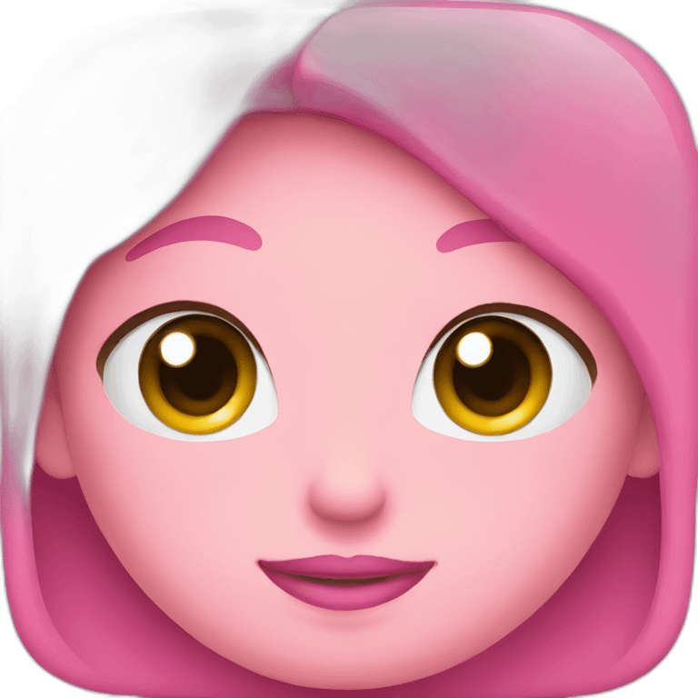 PINK "M" emoji