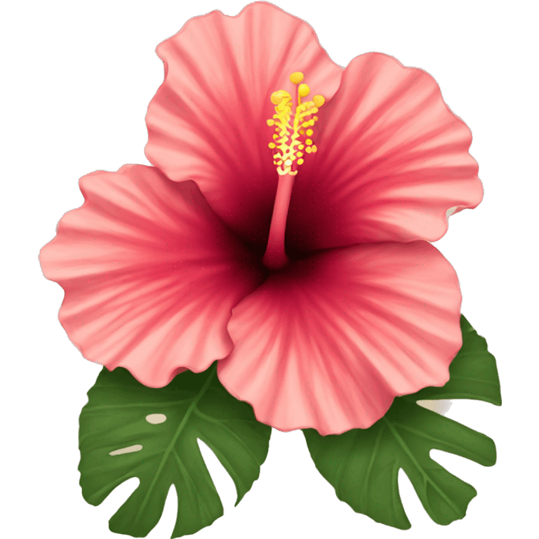 hibiscus flower emoji