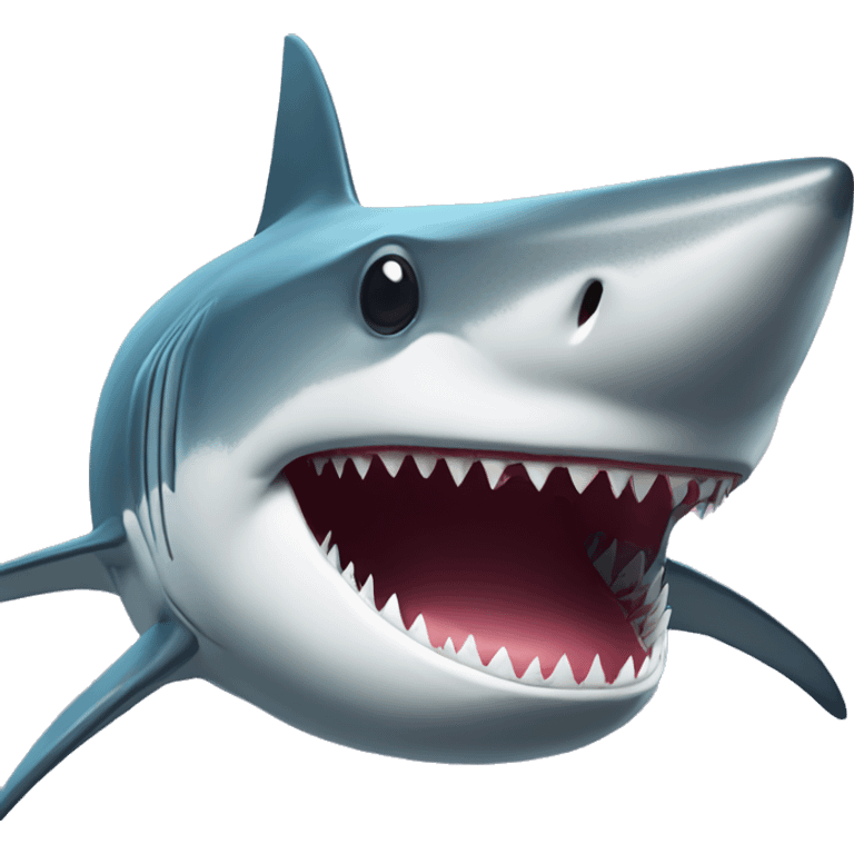 Requin amoureux  emoji