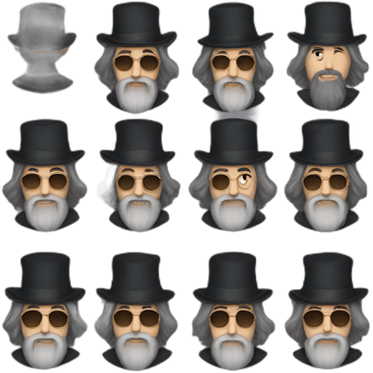 George harrison rabbi emoji