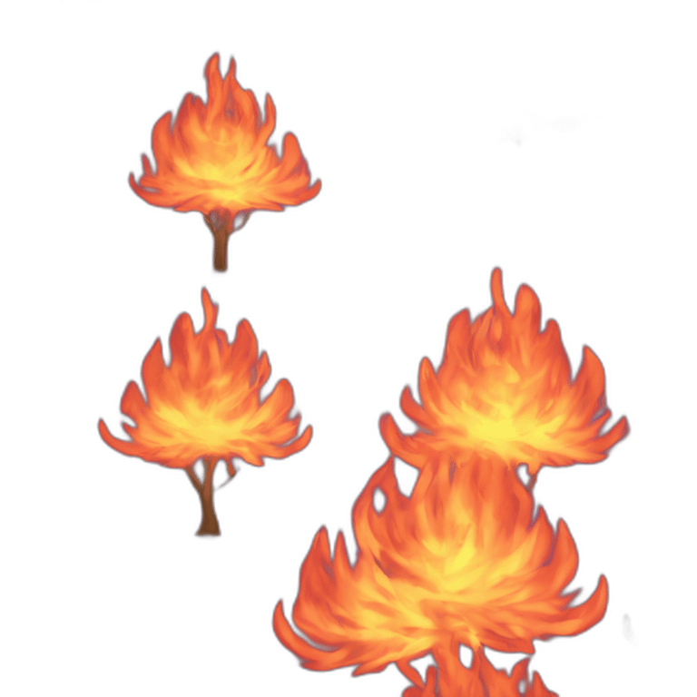 burning bush emoji