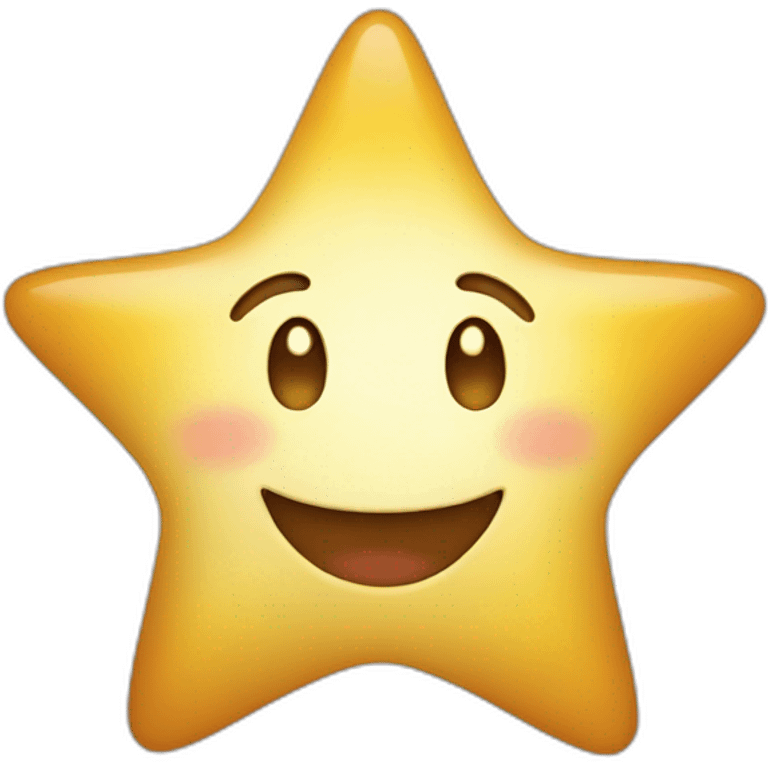 smiling star emoji