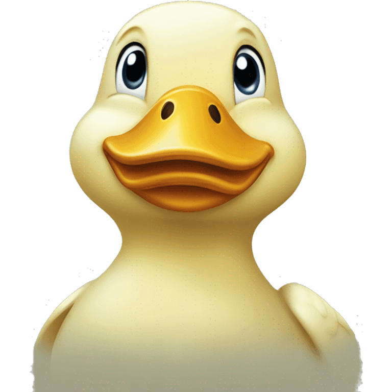 Cute duck emoji