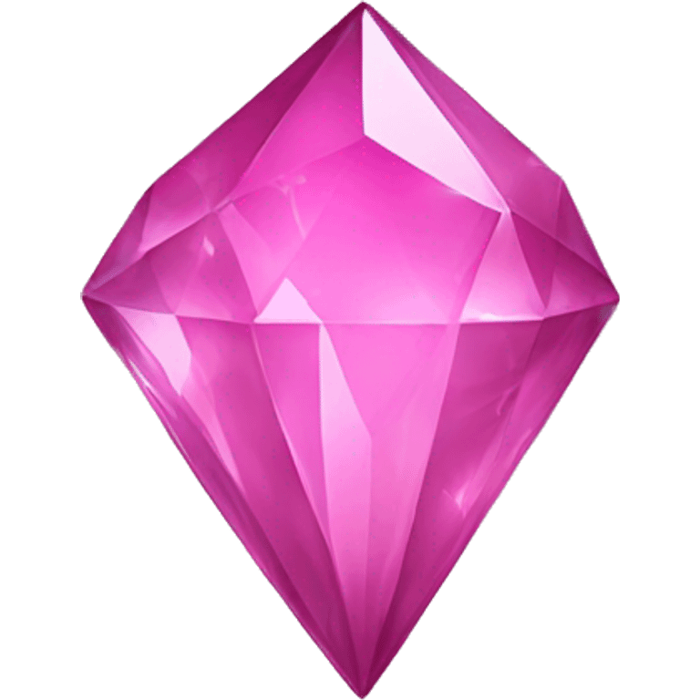 pink crystal emoji