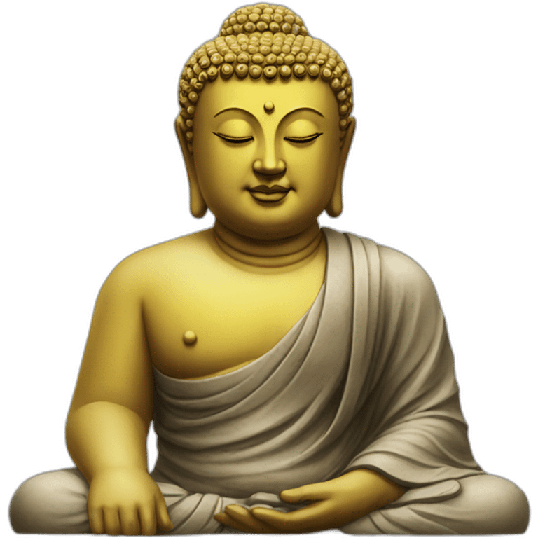 buddha statue photo realistic emoji