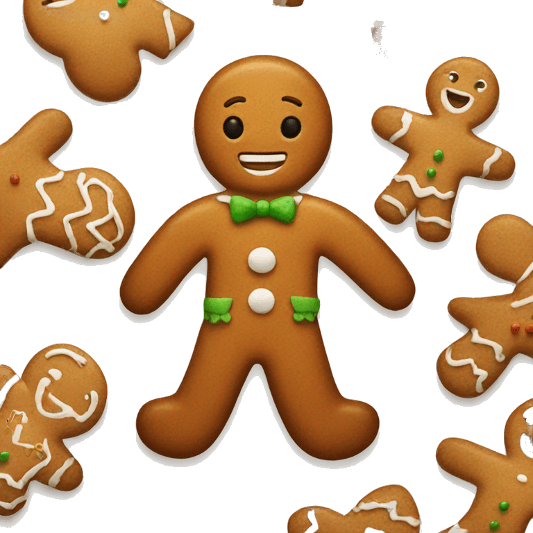 Gingerbread Man emoji