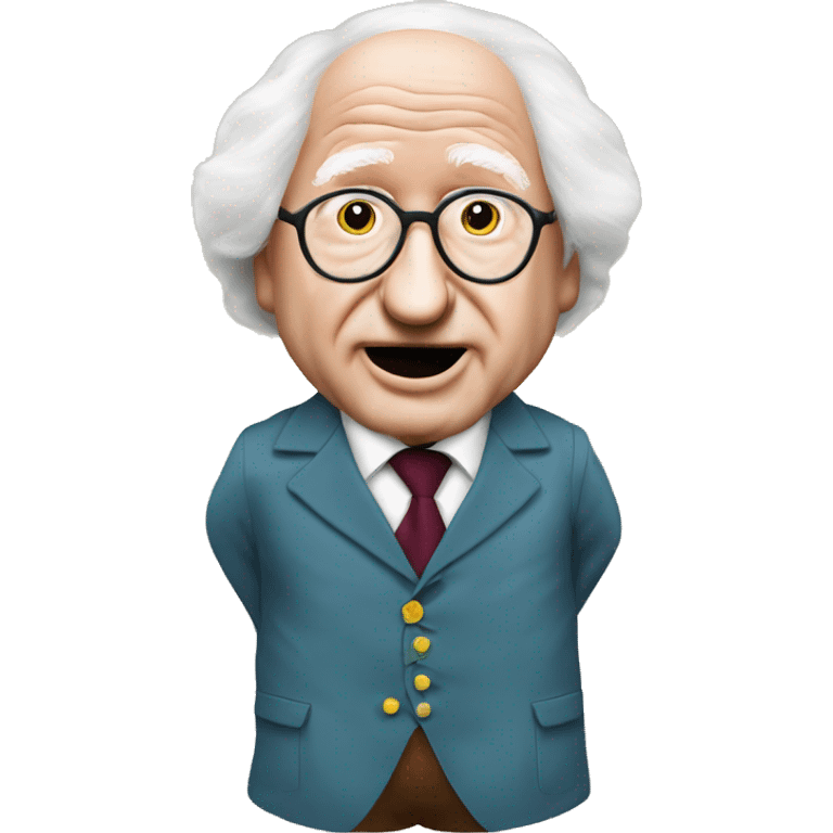 michael d higgins potato costume emoji