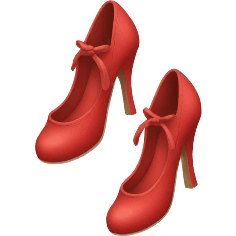 red shoes emoji