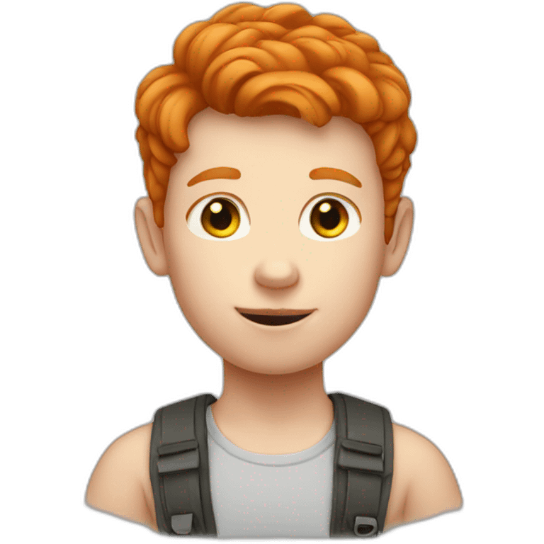 Ginger kid emoji