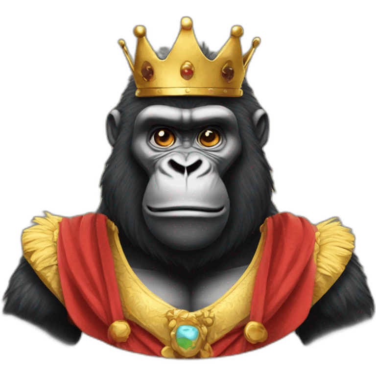 King Gorilla emoji