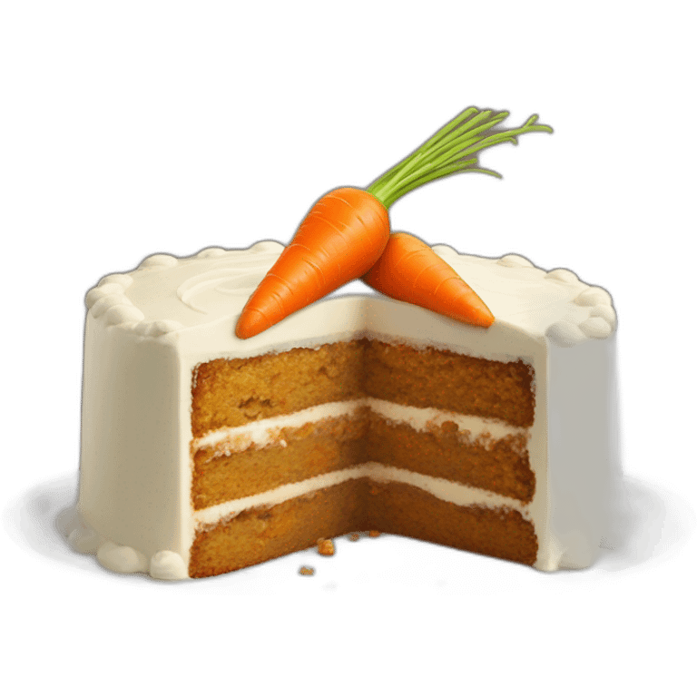 classic carrot cake-no filling emoji