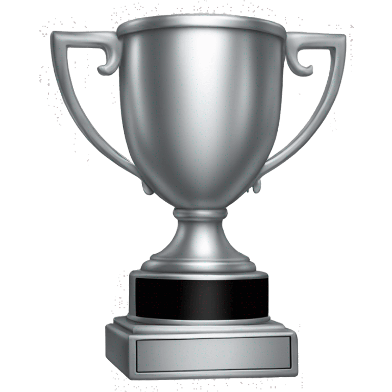 silver 1st place trophy  emoji