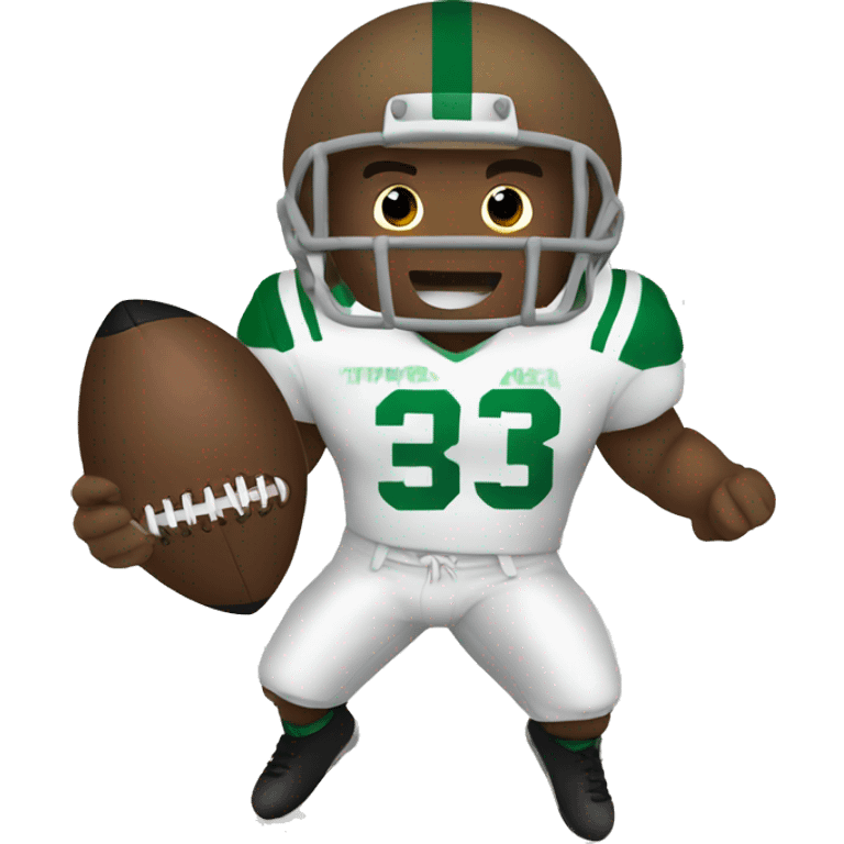 A football  emoji