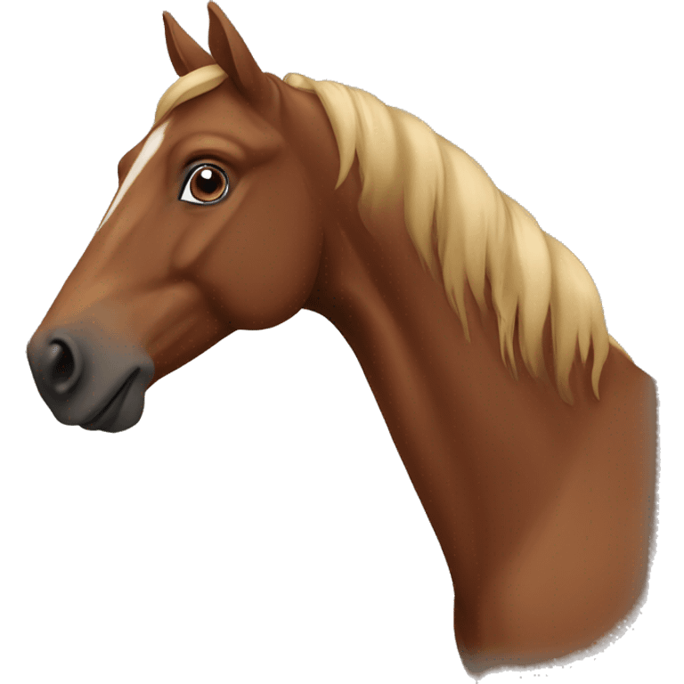 Brown horse  emoji