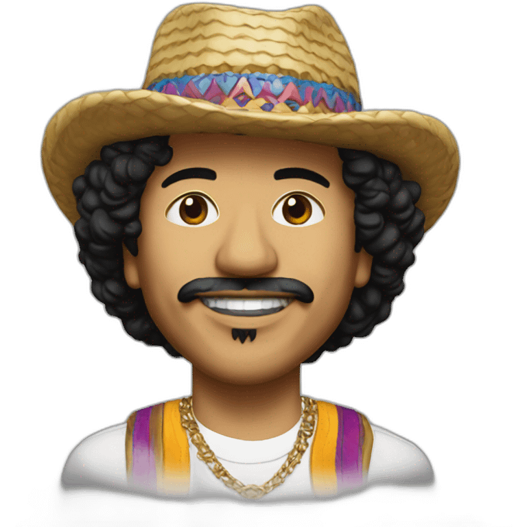 carlos Santana emoji