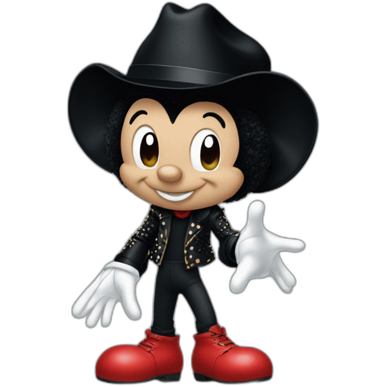 Mickey Mouse Michael Jackson emoji