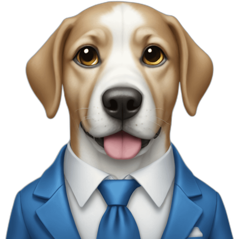 dog-in-a-blue-suit emoji