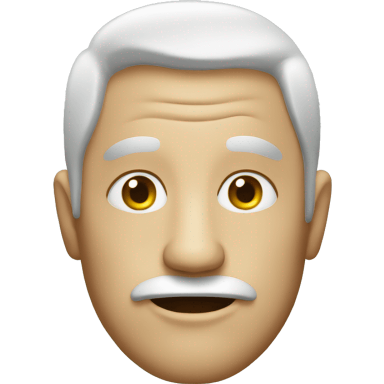 man with face fungus emoji