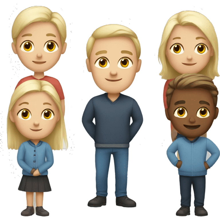 Scandinavian family emoji