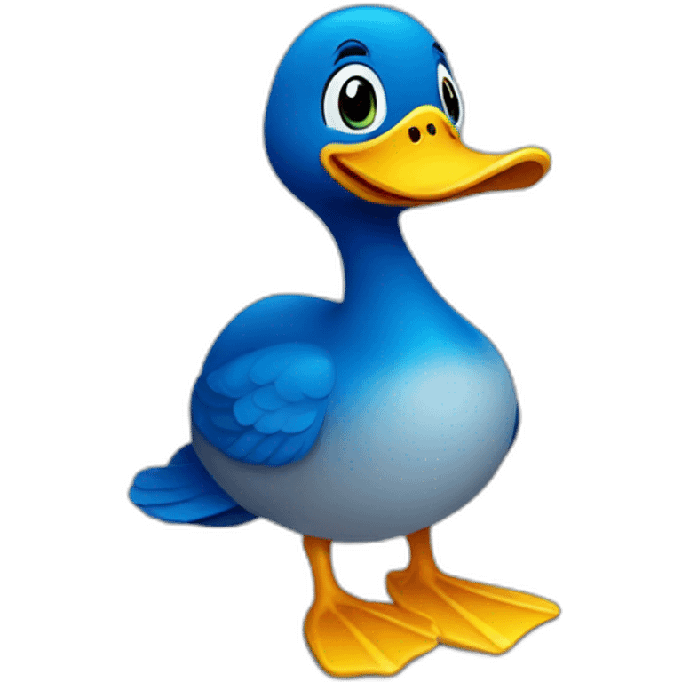 blue duck emoji