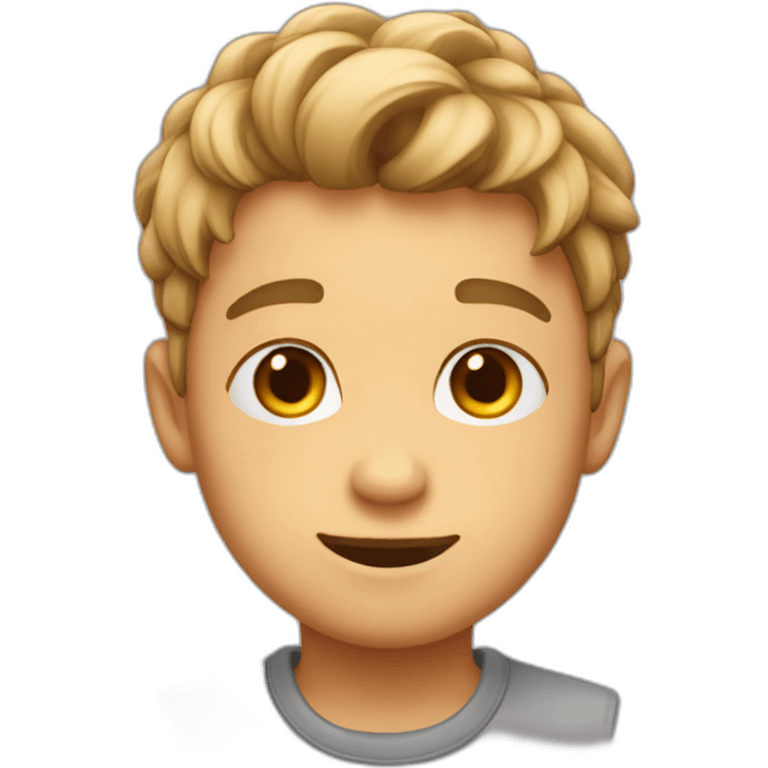 Cute boy emoji