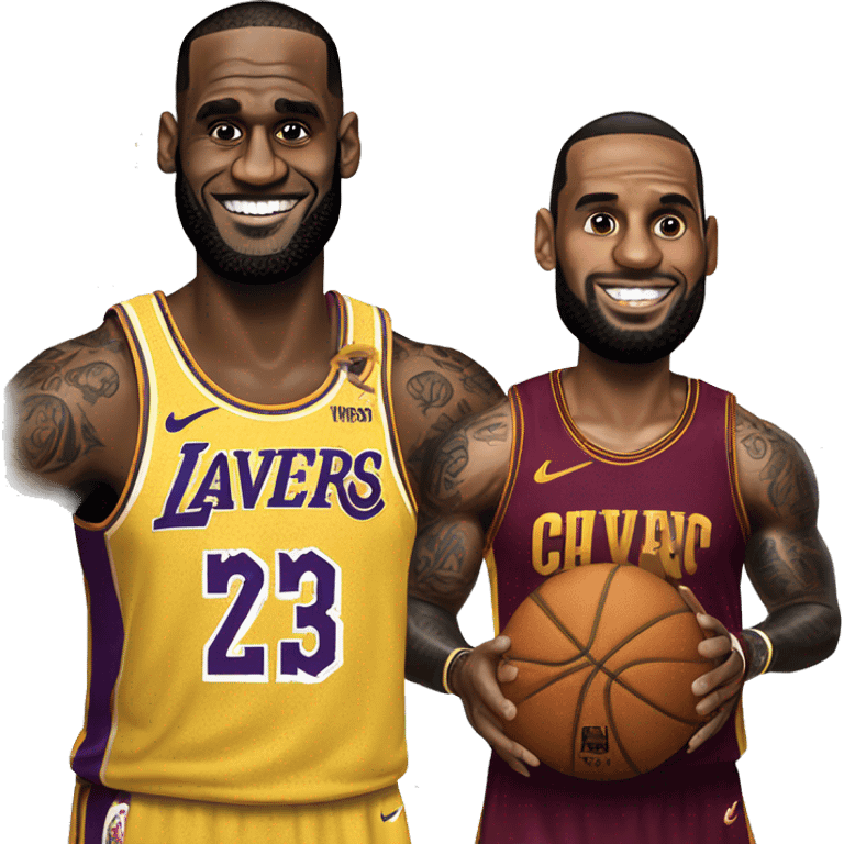 LeBron James anda goatt emoji