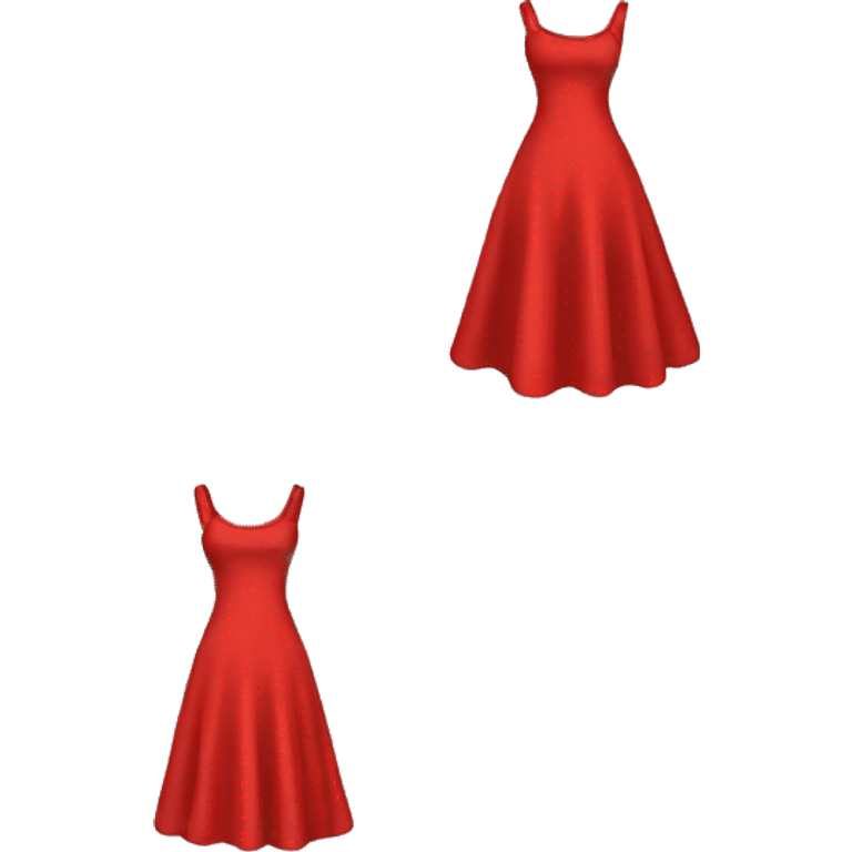 Red dress emoji