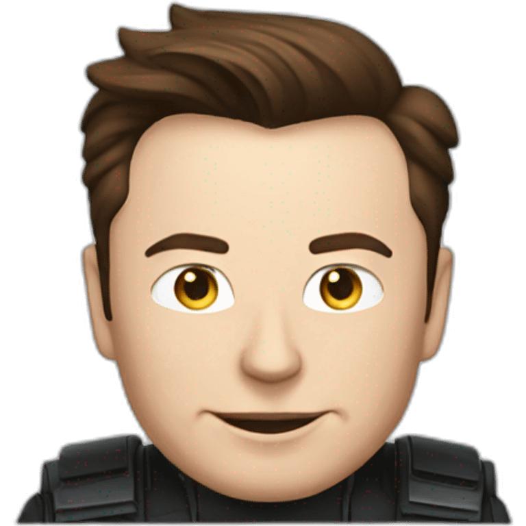 Elon Musk with BMW emoji