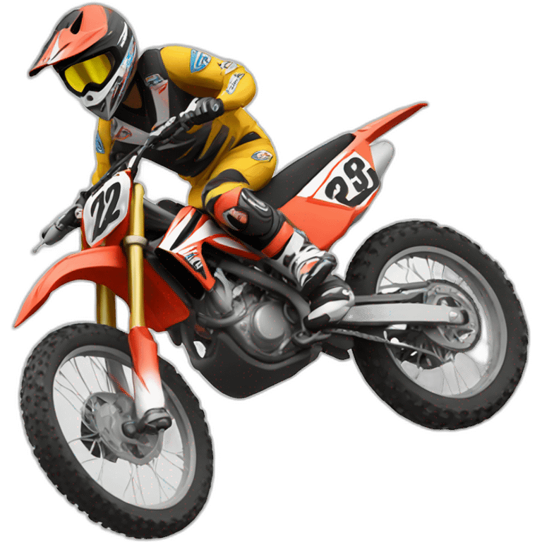 motocross emoji