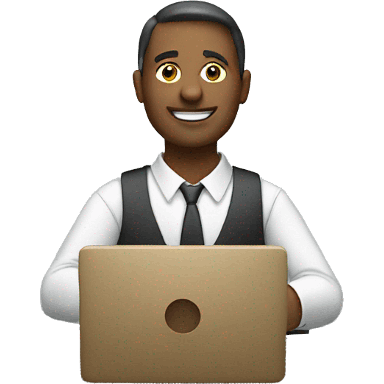 ACCOUNTANT ON COMPUTER emoji