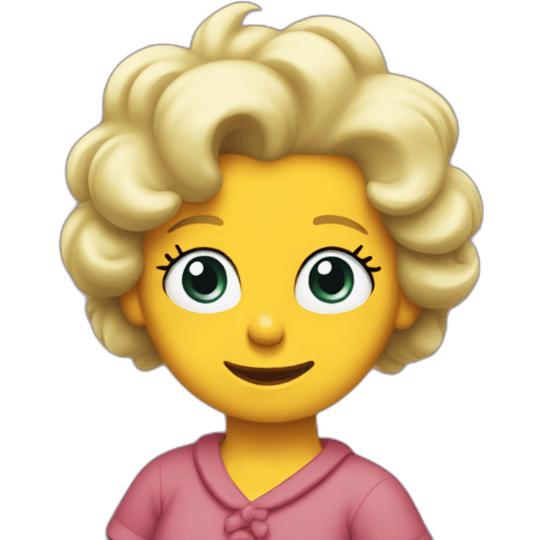 Maggie Simpson emoji