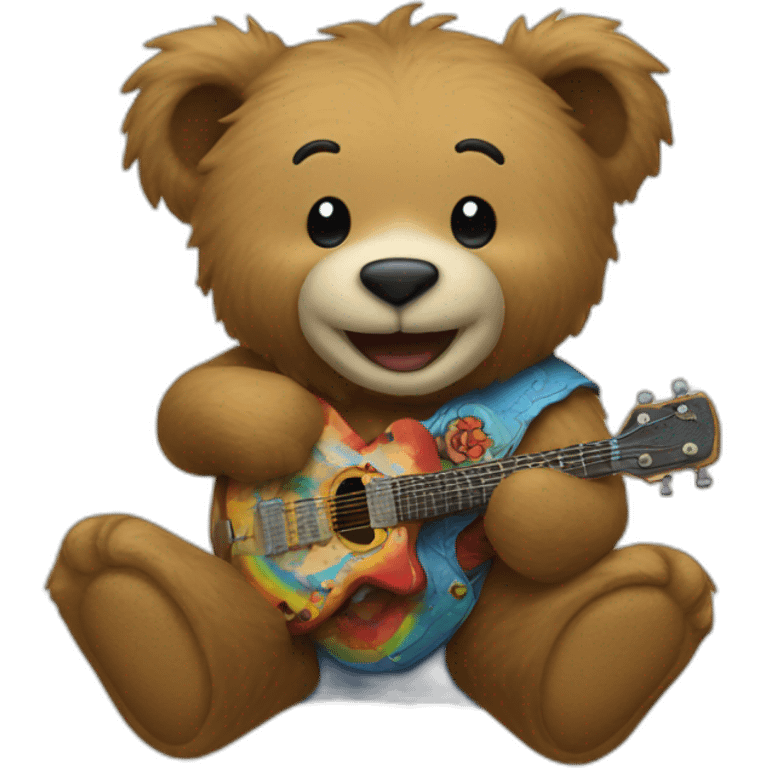 grateful dead bear emoji