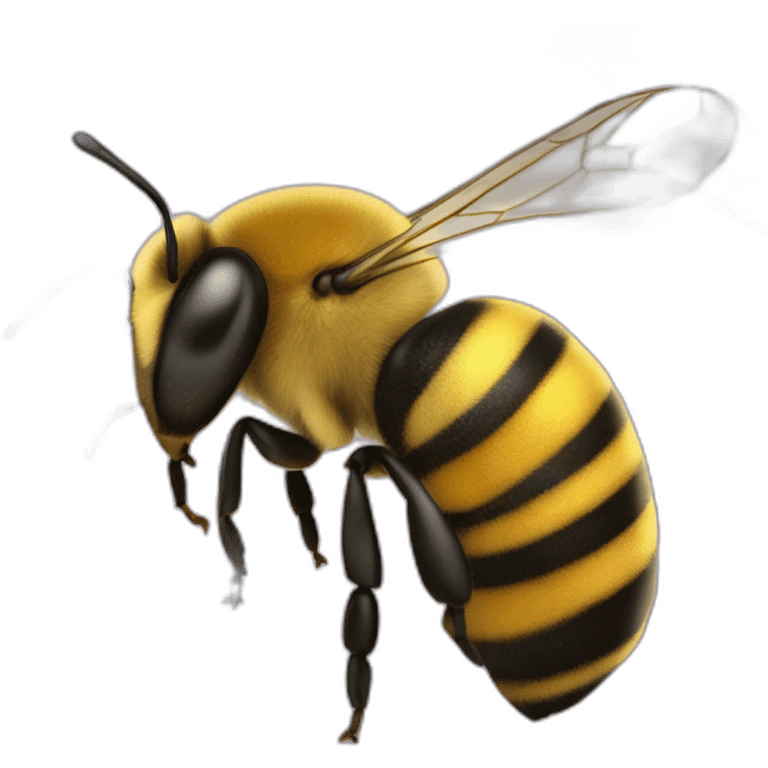 abeille cœur emoji