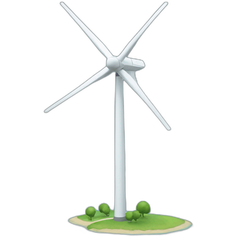 floating wind turbine emoji