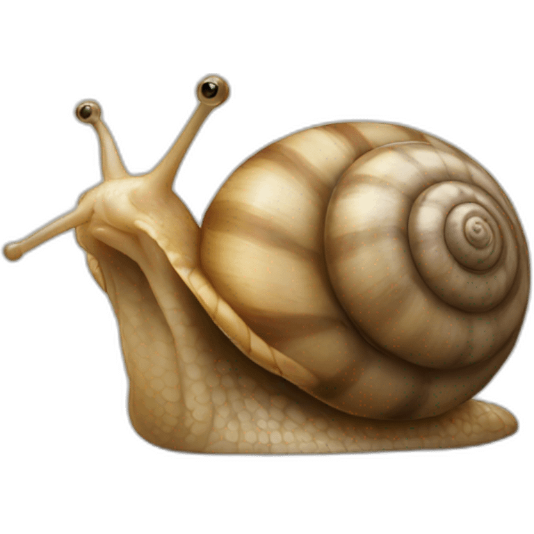 snail in its shell emoji